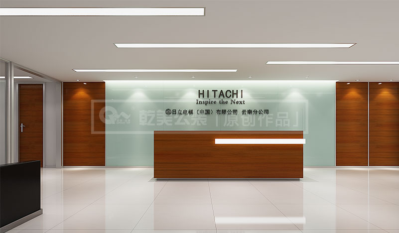 办公室前台区装修